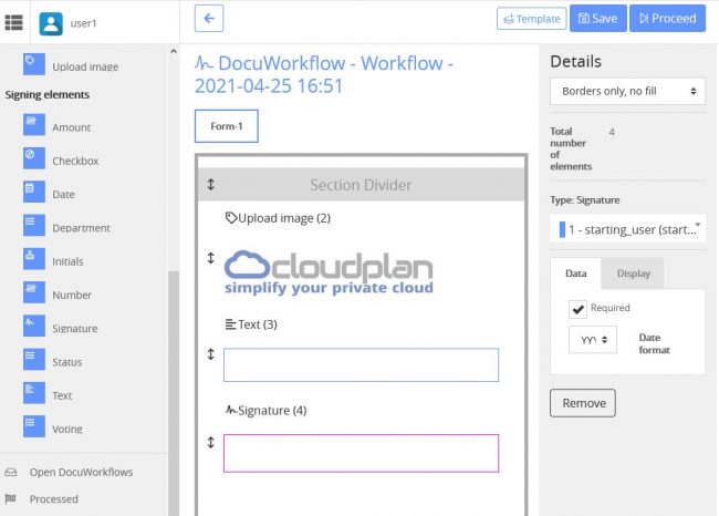How do I create a web form? - cloudplan Help
